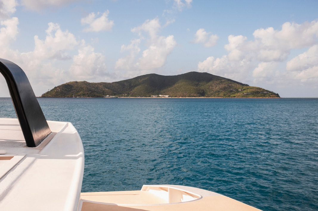 InterContinental Hayman Great Barrier Reef in sight.