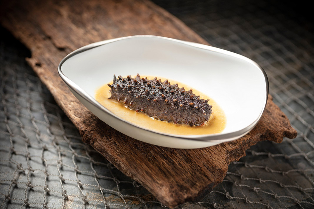 VEA’s signature sea cucumber dish